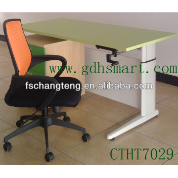 sit stand desk top workstation mesa ajustável em altura em sit ou stand CTHT7029